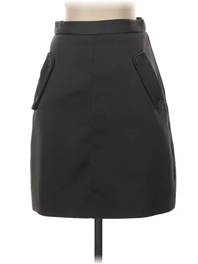 Pre-owned Reiss Casual Skirt In Gray