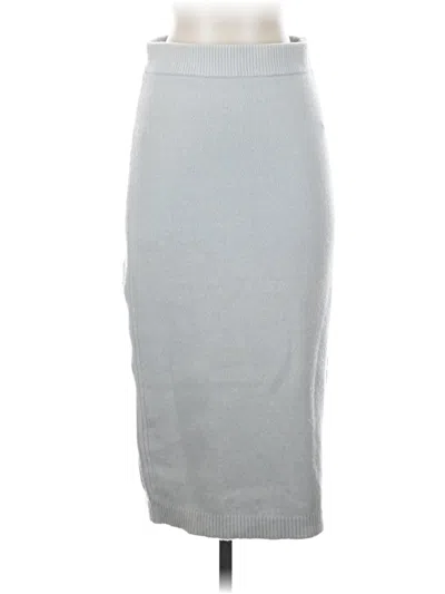 Pre-owned Reiss Casual Skirt In Gray