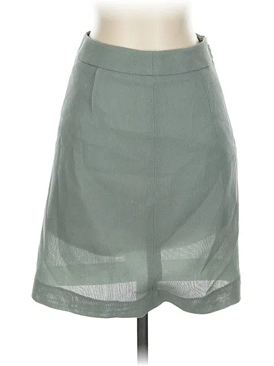 Pre-owned Reiss Casual Skirt In Gray