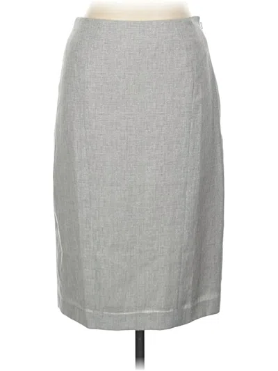 Pre-owned Reiss Casual Skirt In Gray