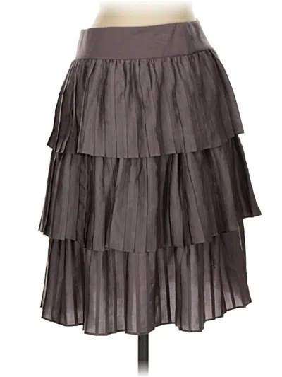 Pre-owned Reiss Casual Skirt In Gray