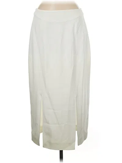 Pre-owned Reiss Casual Skirt In Ivory