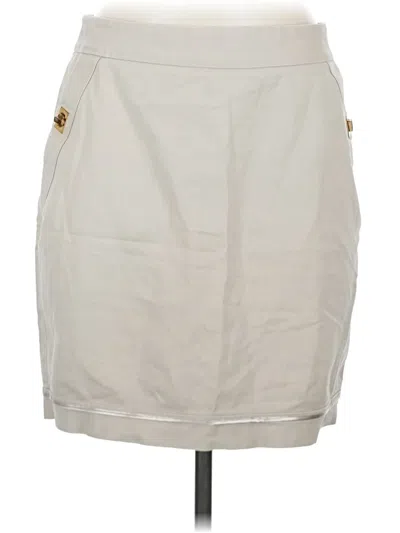 Pre-owned Reiss Casual Skirt In Ivory