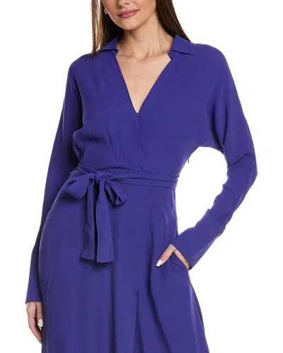 Reiss Cecily Midi Shirt Dress In Pink