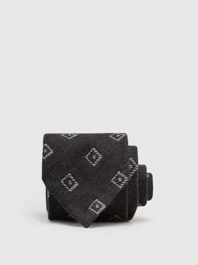 Reiss Charcoal Grey Tie