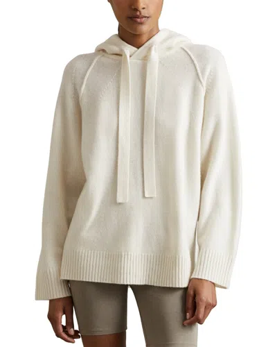 Reiss Charlie Chunky Knitted Wool & Cashmere-blend Sweater In White