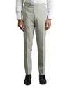 Reiss Ocean Green Warner Linen Slim-fit Suit Trousers In Grey