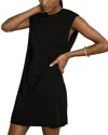 Reiss Chelsea Corset Jersey Dress In Black