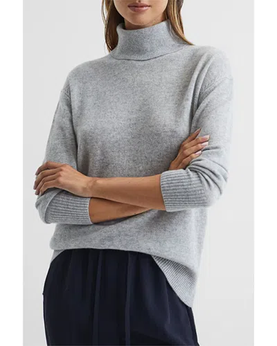 Reiss Chloe Cashmere Sweater In Gray
