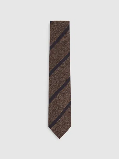 Reiss Chocolate Brown Tie