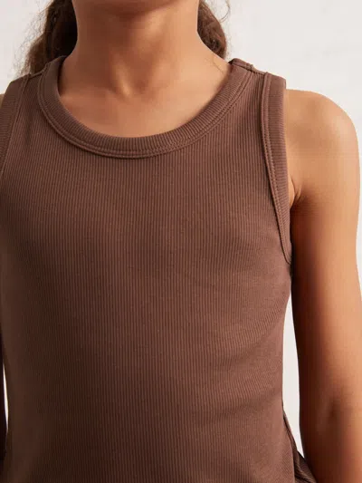 REISS CHOCOLATE CAMISOLE