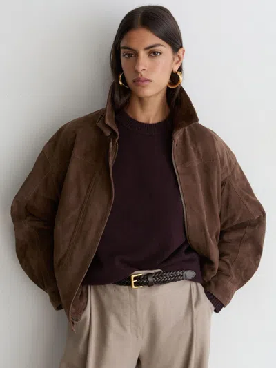 Reiss Chocolate Pippa Belt