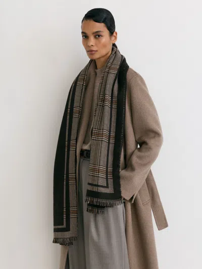 Reiss Chocolate Scarve