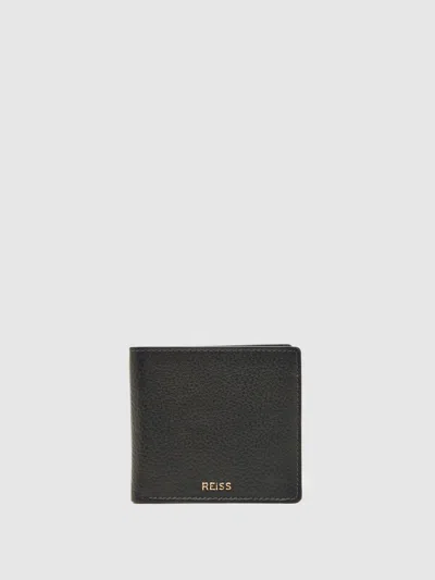 Reiss Chocolate Wallet In Brown