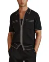 Reiss Christophe-ss Cuban Butto In Black
