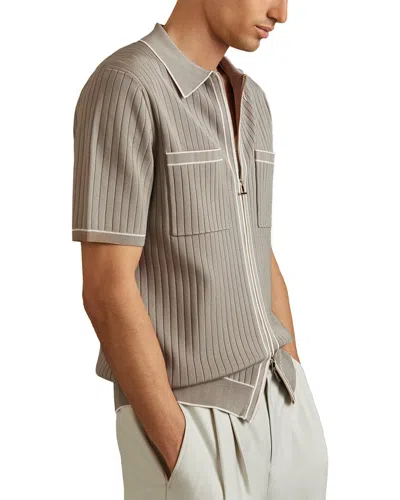 Reiss Christophe Sweater In White