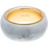 Reiss Ciara Curve Marble Bangle In Multi