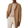 Reiss Clarke Overcoat In Brown