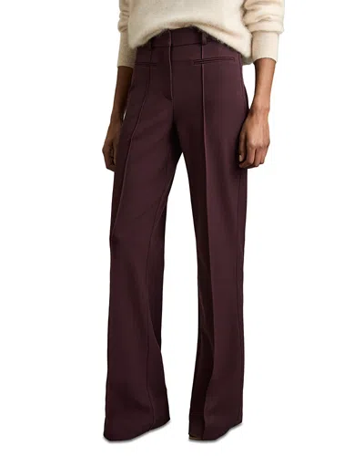 REISS CLAUDE FLARE LEG PANTS