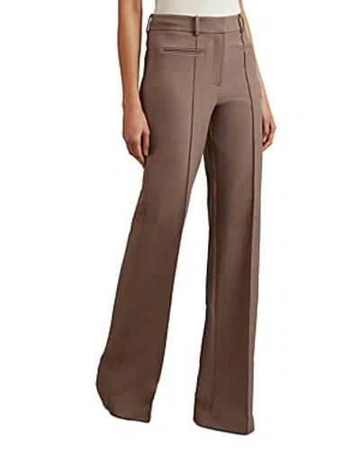 REISS CLAUDE FLARE LEG PANTS