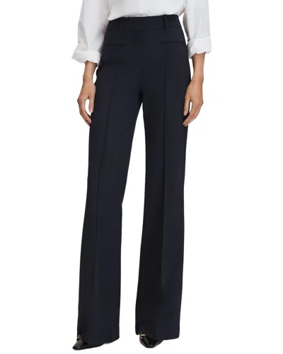 Reiss Claude Flare Leg Trouser In Blue