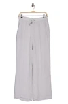 Reiss Cleo Wide Leg Pants In Dusty Blue