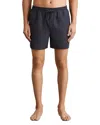 Reiss Cliff Plain 4.9 Swim Shorts In Navy
