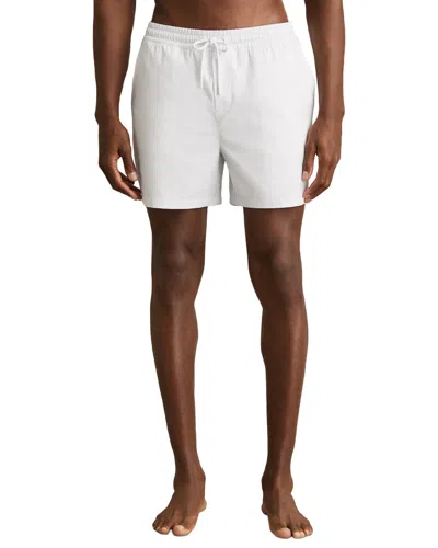 Reiss Cliff Plain Drawstring Short In White