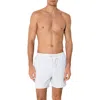 Reiss Cliff Plain Drawstring Swim Trunk In White