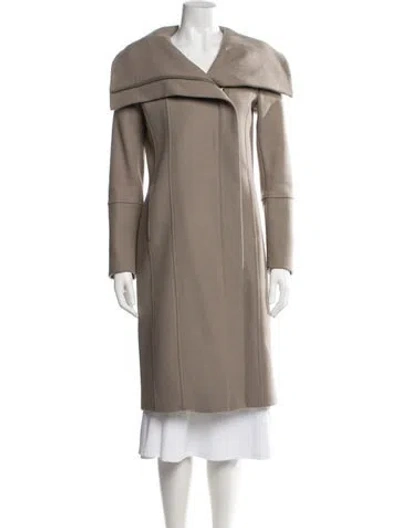 Pre-owned Reiss Coat In Gray