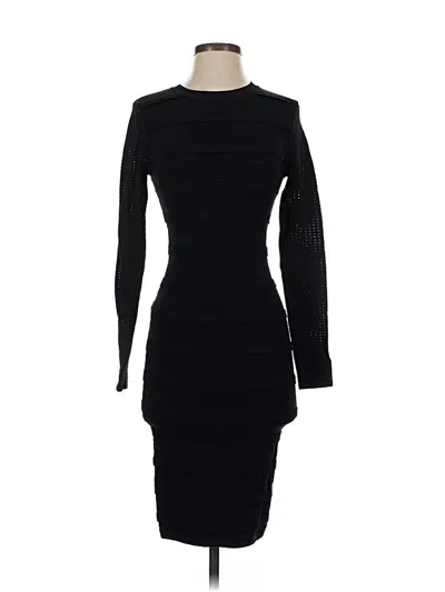 Pre-owned Reiss Cocktail Dress In Black