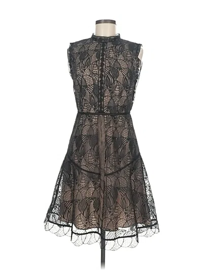 Pre-owned Reiss Cocktail Dress In Black