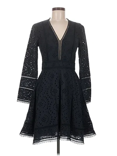 Pre-owned Reiss Cocktail Dress In Black