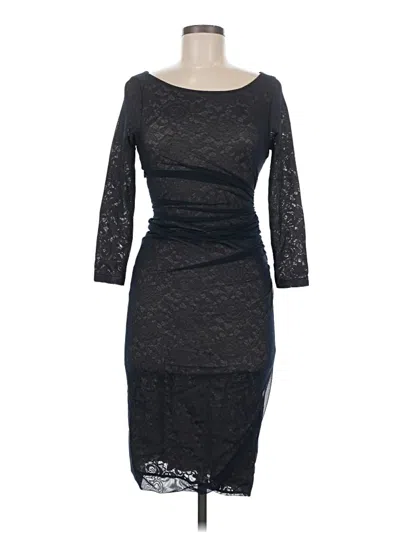 Pre-owned Reiss Cocktail Dress In Black