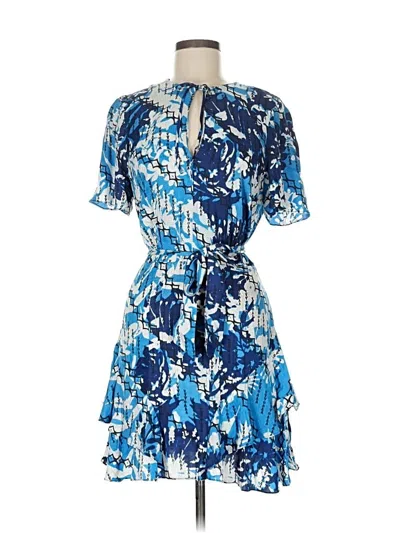 Pre-owned Reiss Cocktail Dress In Blue