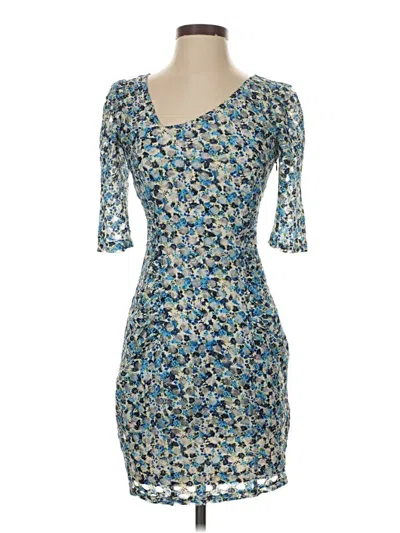 Pre-owned Reiss Cocktail Dress In Blue