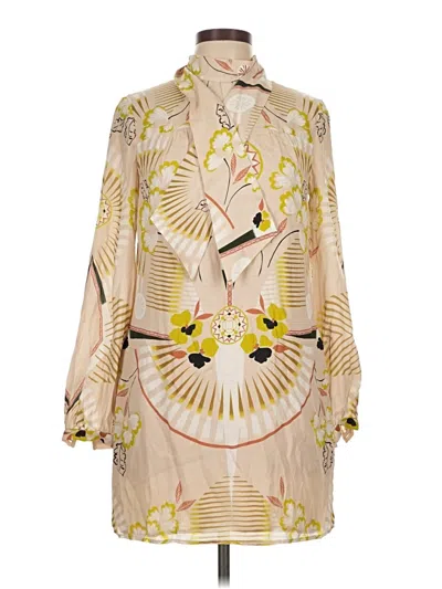 Pre-owned Reiss Cocktail Dress In Brown