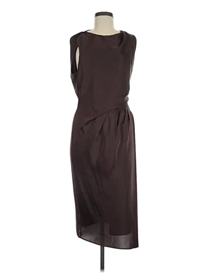 Pre-owned Reiss Cocktail Dress In Brown