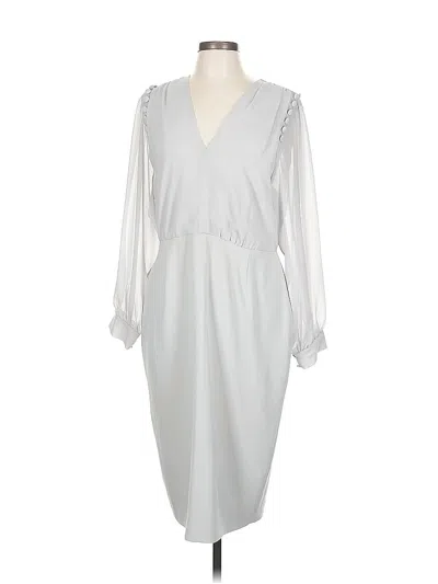 Pre-owned Reiss Cocktail Dress In Gray