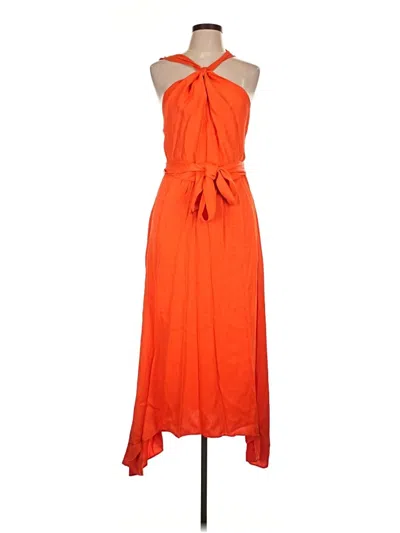 Pre-owned Reiss Cocktail Dress In Orange