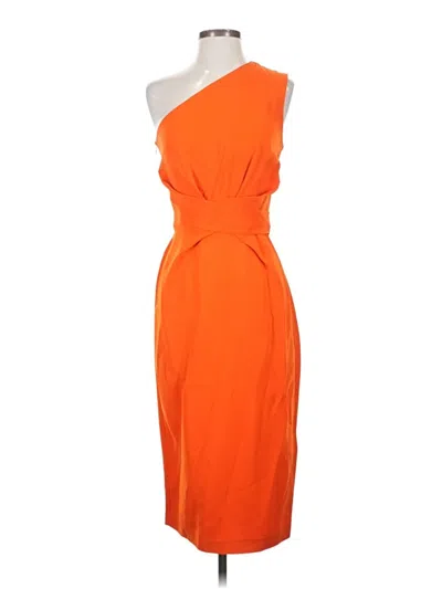 Pre-owned Reiss Cocktail Dress In Orange