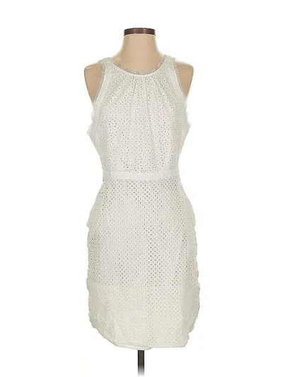 Pre-owned Reiss Cocktail Dress In White