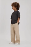 REISS STONE COLTER 9-13 YRS ELASTICATED WAIST COTTON BLEND TROUSERS