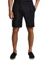 Reiss Conor Drawstring Ottoman Short In Black