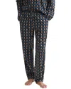 Reiss Multi Cornish Cotton Printed Drawstring Pyjama Bottoms