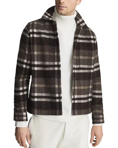 REISS REISS CORTEZ WOOL-BLEND OVERSHIRT