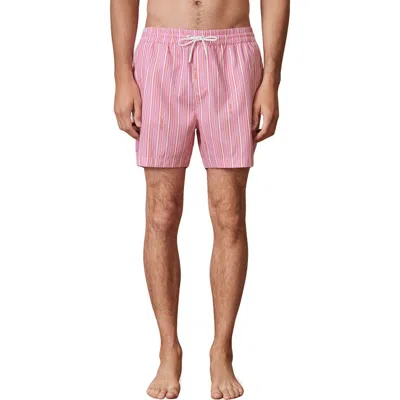 Reiss Corva Swim Trunks In Purple