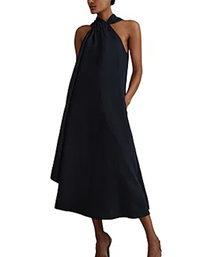 REISS COSETTE HALTER MAXI DRESS