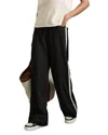 Reiss Crafted Wide Leg Pants In Black