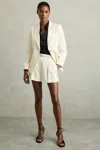 Reiss Maya Blazer In Cream